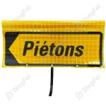 Roll Up Sign & Stand - Reflective Custom Roll Up Traffic Sign Roll Up Banner For Warning Safety